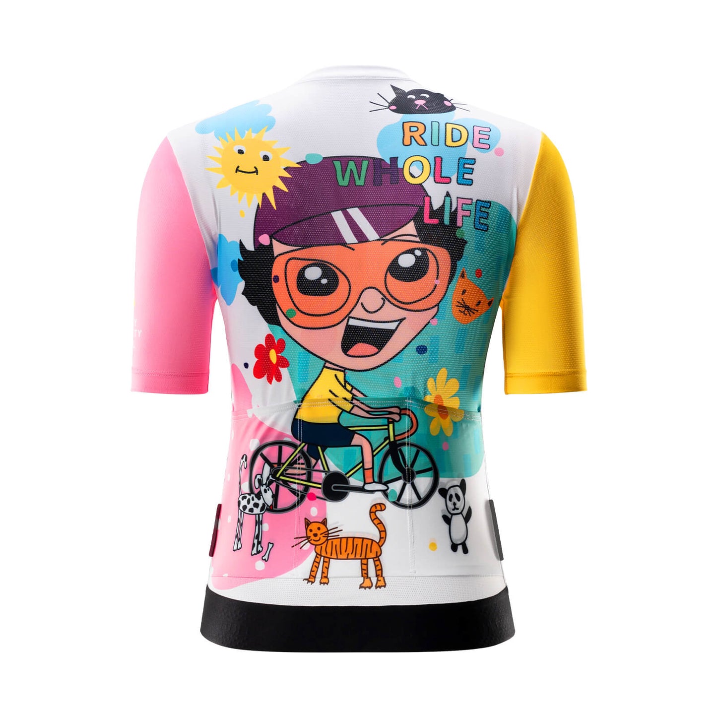 TVI Damen Kurzarm-Radtrikot Fahrradbekleidung Schnelltrocknend ROCKBROS