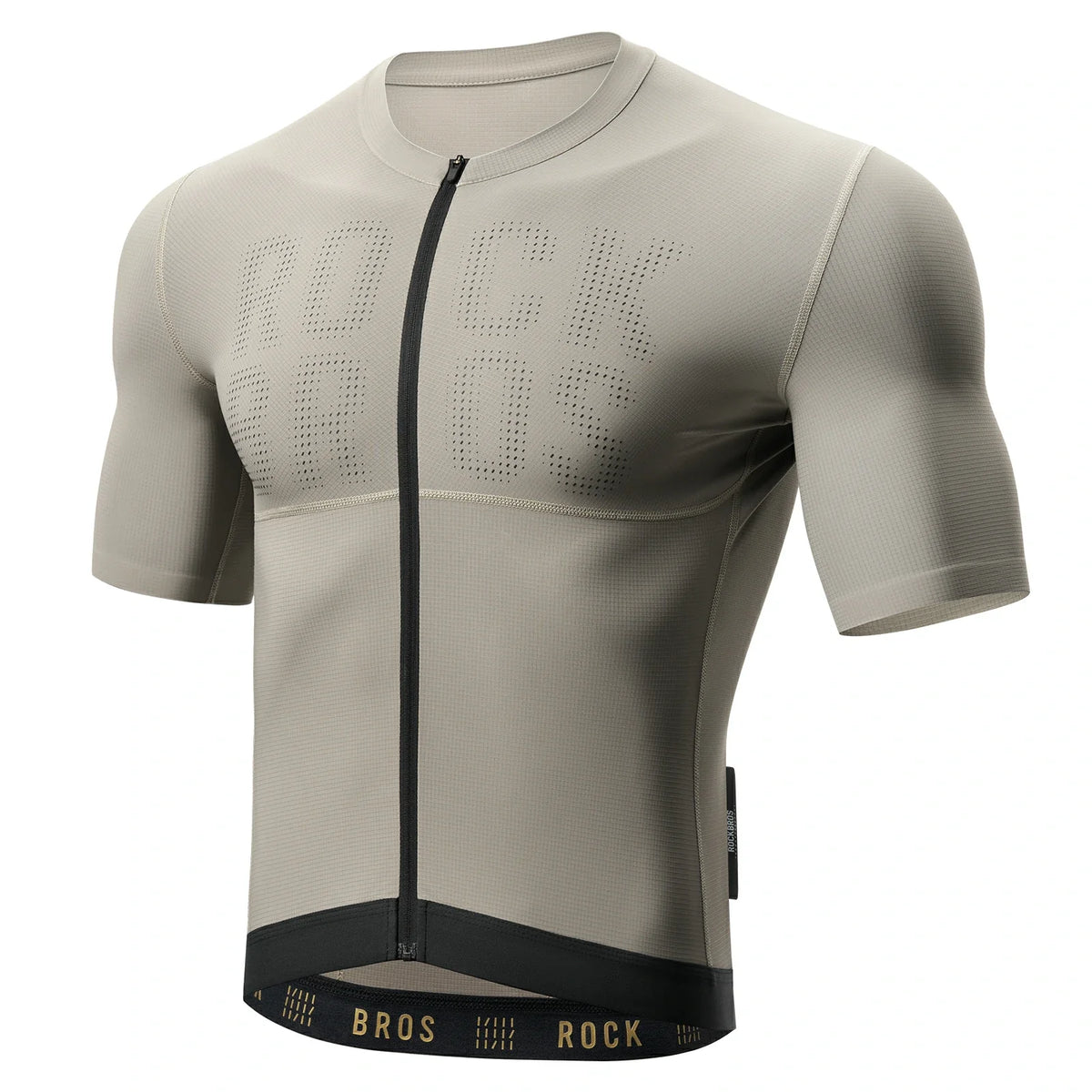 ROCKBROS Radtrikot Kurzarm Herren, Atmungsaktives schnelltrocknendes Rennrad Trikot