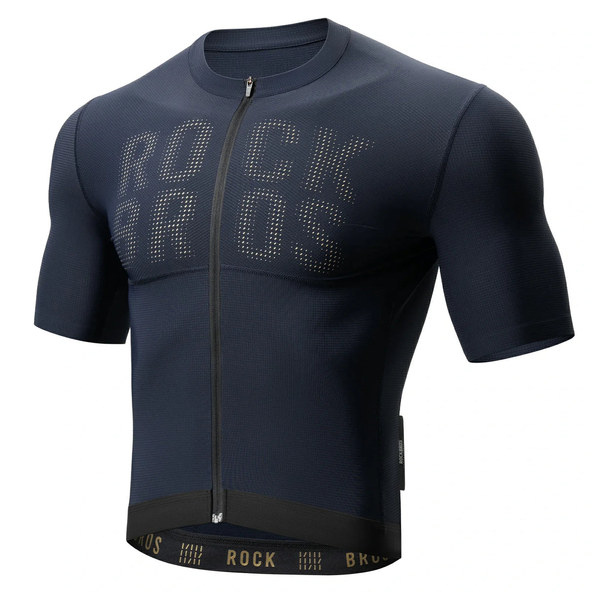 ROCKBROS Radtrikot Kurzarm Herren, Atmungsaktives schnelltrocknendes Rennrad Trikot