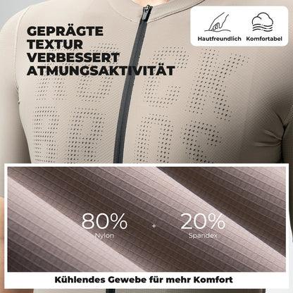 ROCKBROS Radtrikot Kurzarm Herren, Atmungsaktives schnelltrocknendes Rennrad Trikot