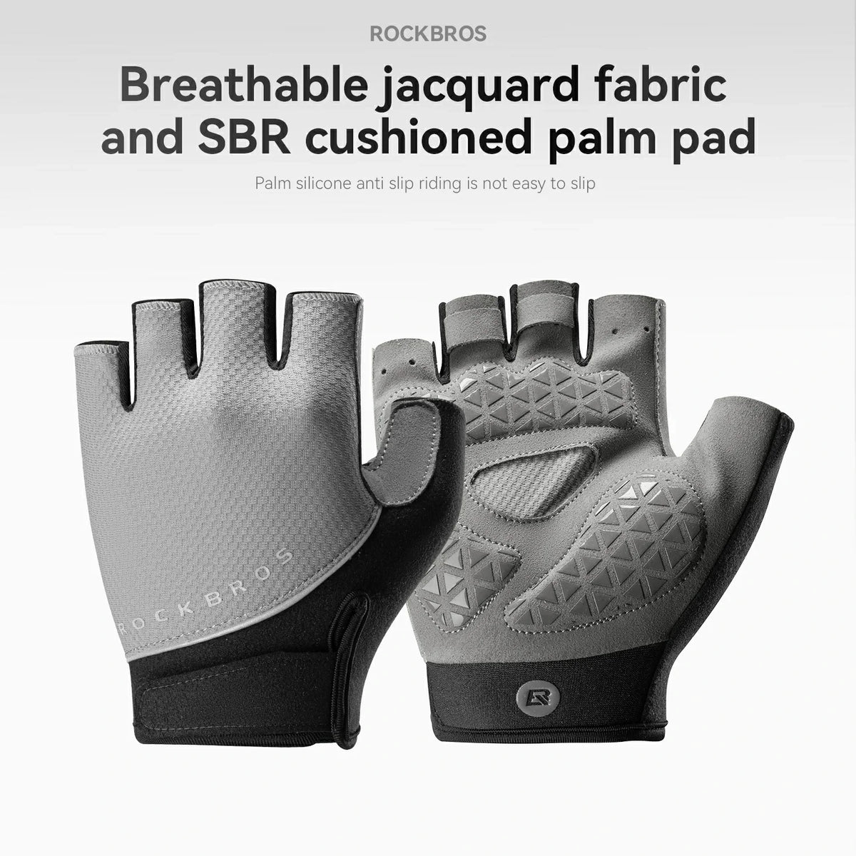 ROCKBROS S424 Halbfinger Radhandschuhe
