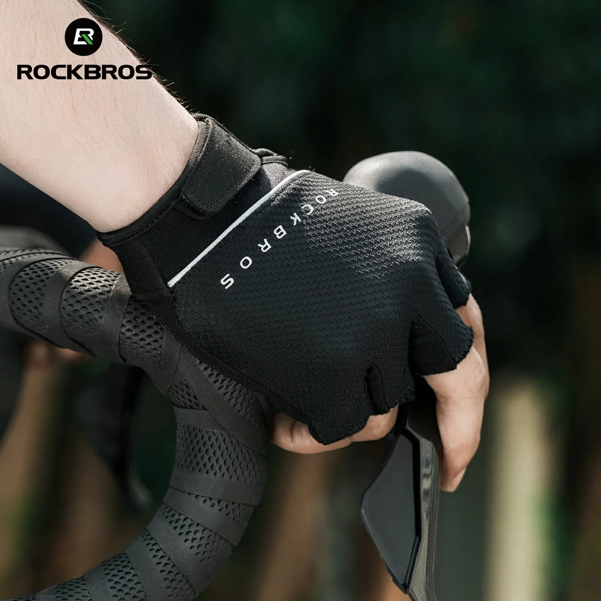 ROCKBROS S424 Halbfinger Radhandschuhe