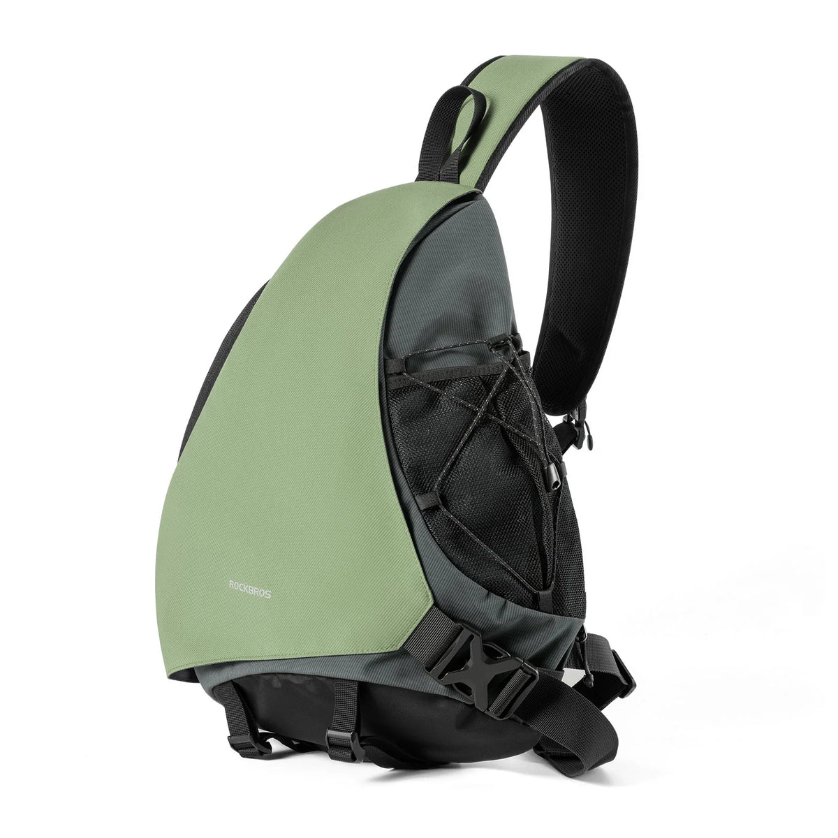 ROCKBROS Sling Bag Groß, Sling Rucksack mit Magnetverschluss, Crossbody-Tasche