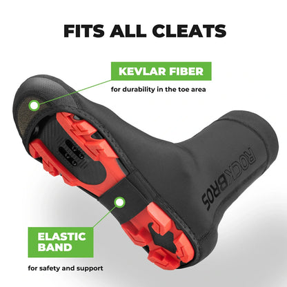ROCKBROS Überschuhe Fahrrad Wasserdicht Shoecover Kälteschutz für Radsport