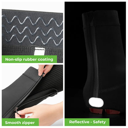 ROCKBROS Überschuhe Fahrrad Wasserdicht Shoecover Kälteschutz für Radsport
