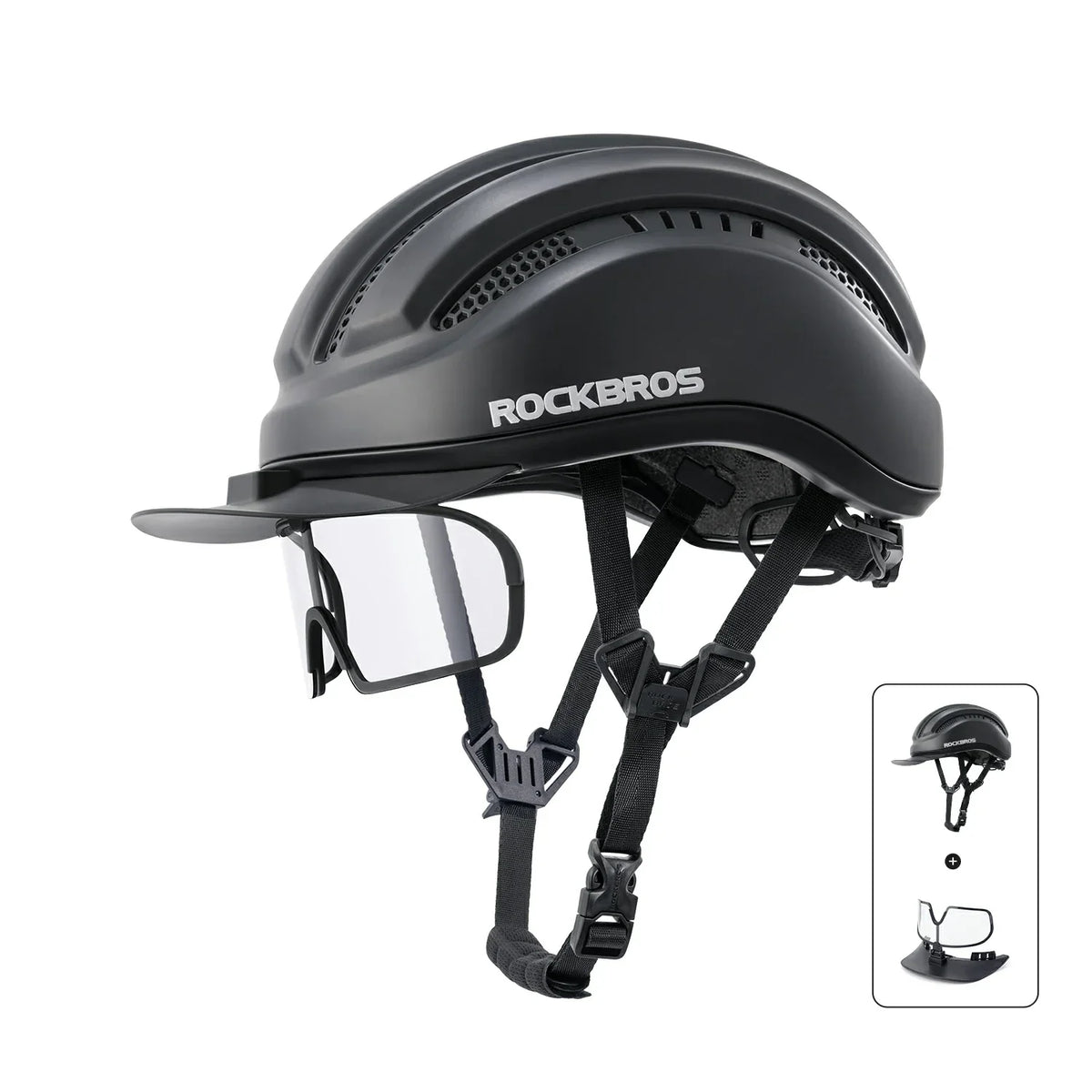 ROCKBROS Urban Cycling Leichter Fahrradhelm