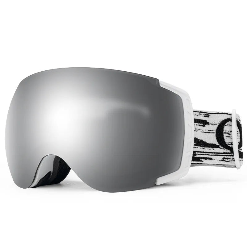 Qunature Skibrille Snowboardbrille Antibeschlag UV400 Damen/Herren für Brillenträger