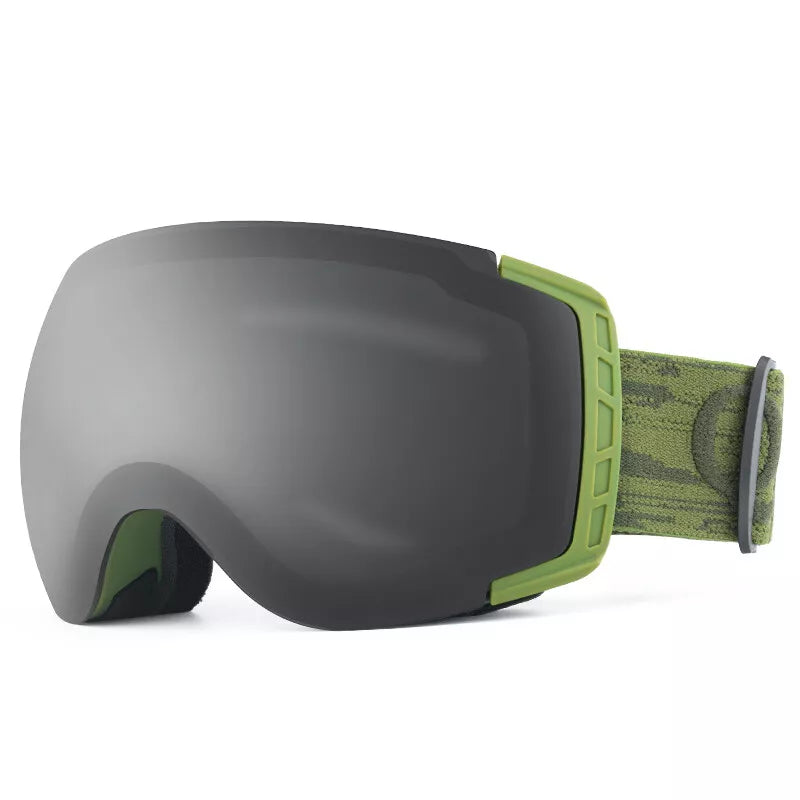 Qunature Skibrille Snowboardbrille Antibeschlag UV400 Damen/Herren für Brillenträger