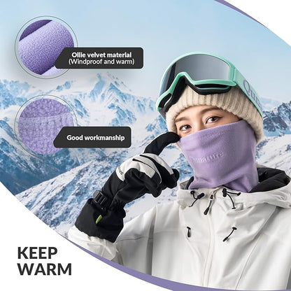 Qunature Sturmhaube Winter Warme Balaclava Thermo Winddichte Sturmmaske Skimaske für Outdoor-Aktivitäten wie Radfahren Motorradfahren Snowboarden Skifahren Nackenwärmer für Damen/Herren Unisex