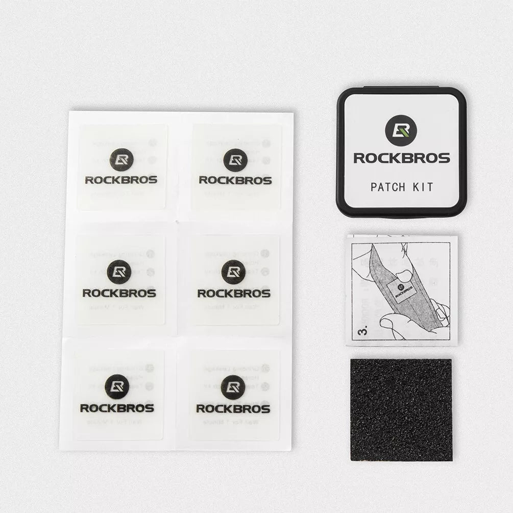ROCKBROS Fahrradreifen-Reparaturflicken für Fahrradreifen kein Klebstoff erforderlich