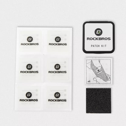ROCKBROS Fahrradreifen-Reparaturflicken für Fahrradreifen kein Klebstoff erforderlich