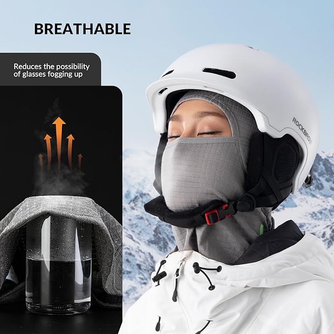 Qunature Sturmhaube Winter Skimaske Balaclava Ski Motorrad Gesichtsmaske Damen/Herren Warme Winddichte Atmungsaktive Sturmmaske für Outdoor Sports Skifahren Snowboarden Radfahren