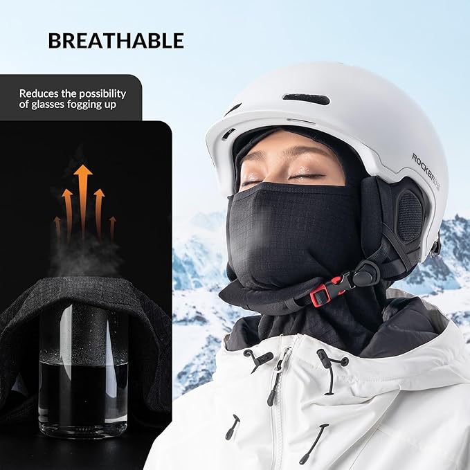 Qunature Sturmhaube Winter Skimaske Balaclava Ski Motorrad Gesichtsmaske Damen/Herren Warme Winddichte Atmungsaktive Sturmmaske für Outdoor Sports Skifahren Snowboarden Radfahren