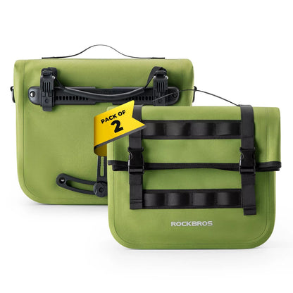 ROCKBROS Fahrrad/Motorrad Gepäcktasche 600D Packtasche 9-15L Wasserabweisend