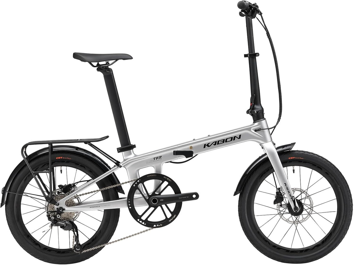 KABON City Faltrad Carbon Shimano Altus 9S 20 Zoll
