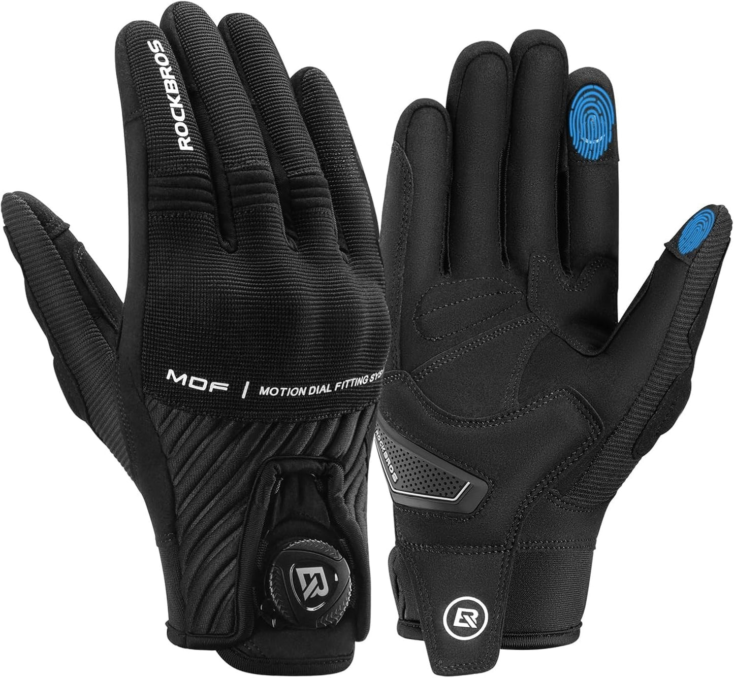 ROCKBROS Motorradhandschuhe Herren Handschuhe Motorrad Sommer Schutzhandschuhe mit Touchscreen Atmungsaktiv Sport Handschuhe für MTB Fahrrad Moto Roller Jagen