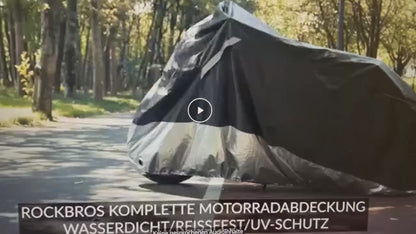 ROCKBROS Motorradgarage Motorrad Abdeckplane Rollerabdeckung Wasserdicht