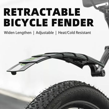 ROCKBROS Fahrrad Schutzblech Set vorn + hinten für 24-29 Zoll versenkbar verstellbar