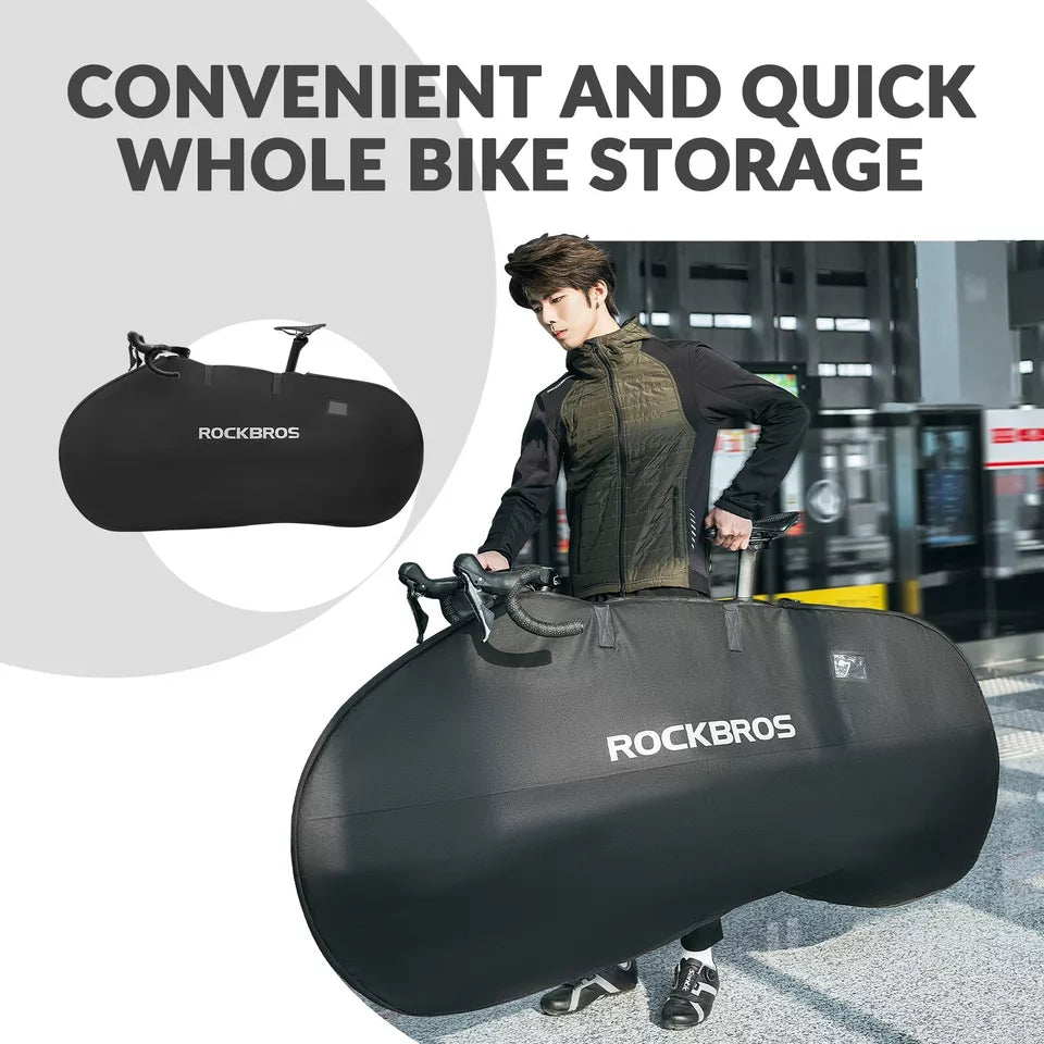 ROCKBROS Fahrrad Transporttasche für 1 Fahrrad bis 26 Zoll Aufbewahrungstasche MTB