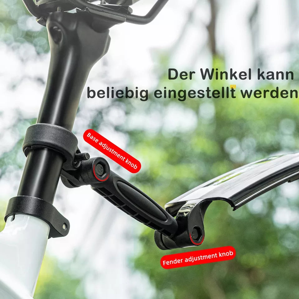 ROCKBROS Fahrrad Schutzblech Set vorn + hinten für 24-29 Zoll versenkbar verstellbar