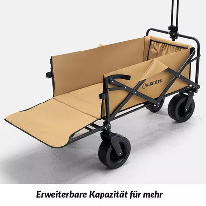 QUNATURE Campingwagen Bollerwagen 180L