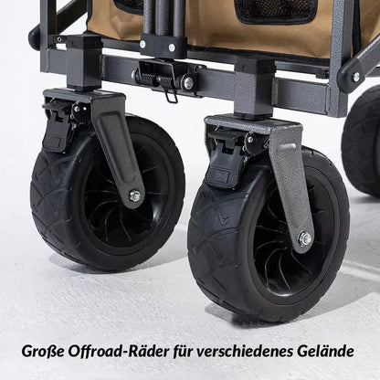 QUNATURE Campingwagen Bollerwagen 180L