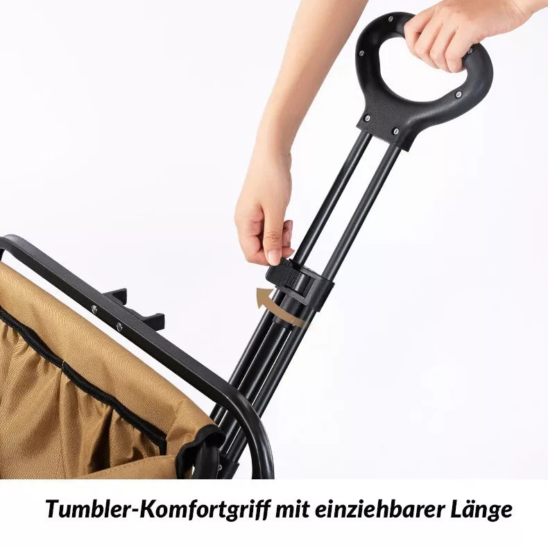 QUNATURE Campingwagen Bollerwagen 180L