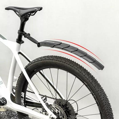 ROCKBROS Fahrrad Schutzblech Set vorn + hinten für 24-29 Zoll versenkbar verstellbar