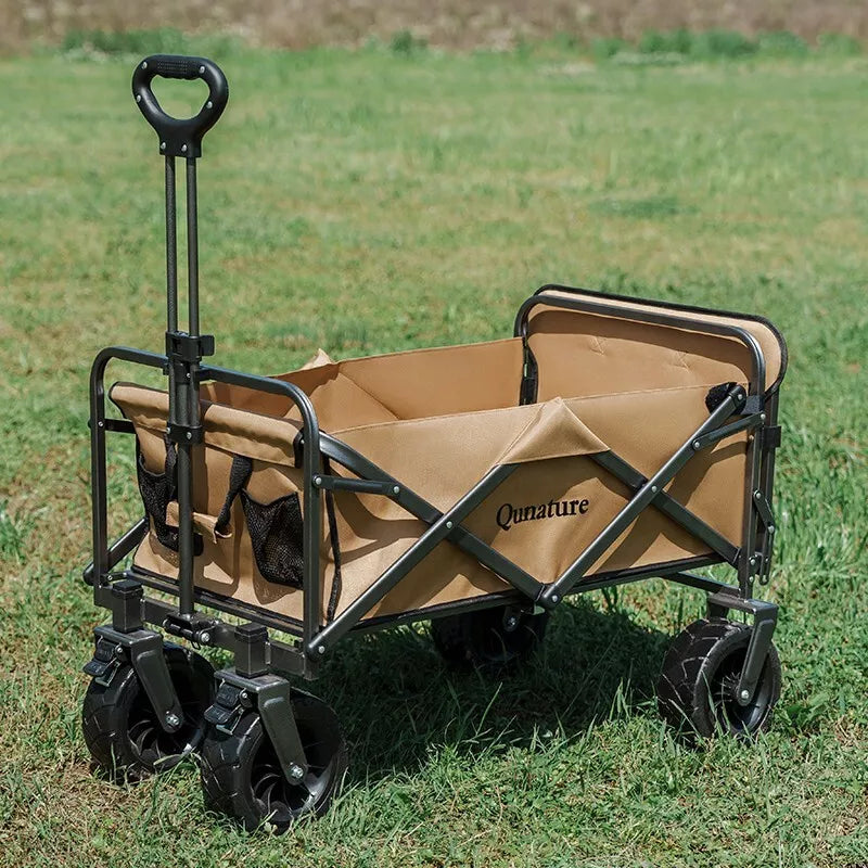 QUNATURE Campingwagen Bollerwagen 180L