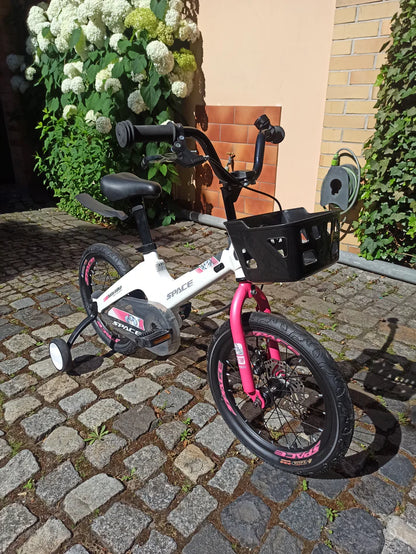 SKYS Kinderfahrrad von 3 bis 9 Jahren 14/16/18 Zoll Rosa