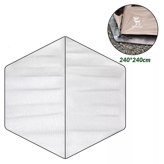 QUNATURE Alumatte Isomatte Picknickmatte 240*240cm