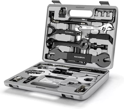ROCKBROS Fahrrad Reparatur Multifunktionswerkzeug Werkzeugkoffer Set 44 in 1