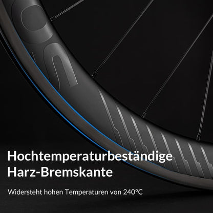 700C Carbon Laufradsatz 38mm Scheibenbremse Steckachse Laufrad Set für Rennrad ROCKBROS