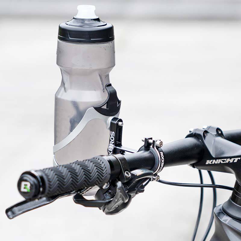 Alu Universal Flaschenhalter Adapter für Fahrrad und Motorrad ROCKBROS