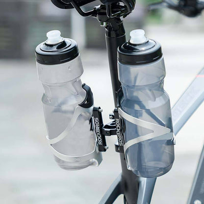 Alu Universal Flaschenhalter Adapter für Fahrrad und Motorrad ROCKBROS