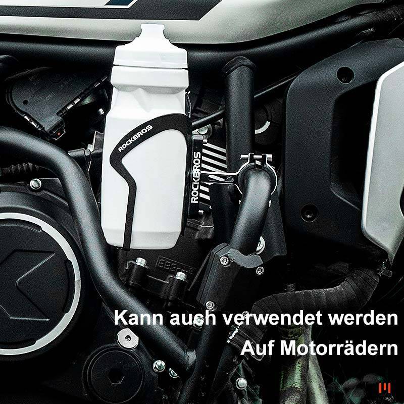Alu Universal Flaschenhalter Adapter für Fahrrad und Motorrad ROCKBROS