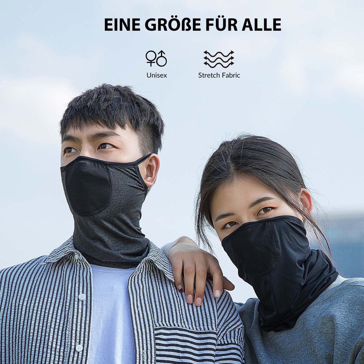 Balaclavas Multifunktion Atmungsaktiv Gesichtsbedeckung Unisex ROCKBROS