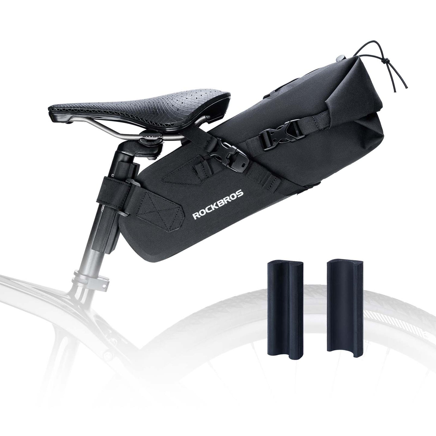 Bikepacking Satteltasche 3 Liter 100% Wasserdicht TPU Gewebe ROCKBROS