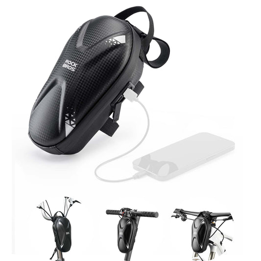 E Scooter Lenkertasche Wasserdicht Vordertasche mit USB-Anschlüsse ROCKBROS