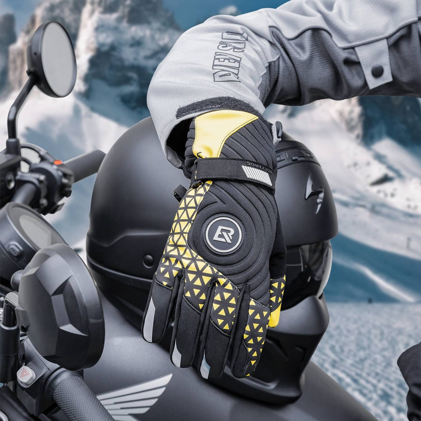 Elektrische Beheizte Weste mit 3 Temperaturstufen für Herren/Damen ROCKBROS