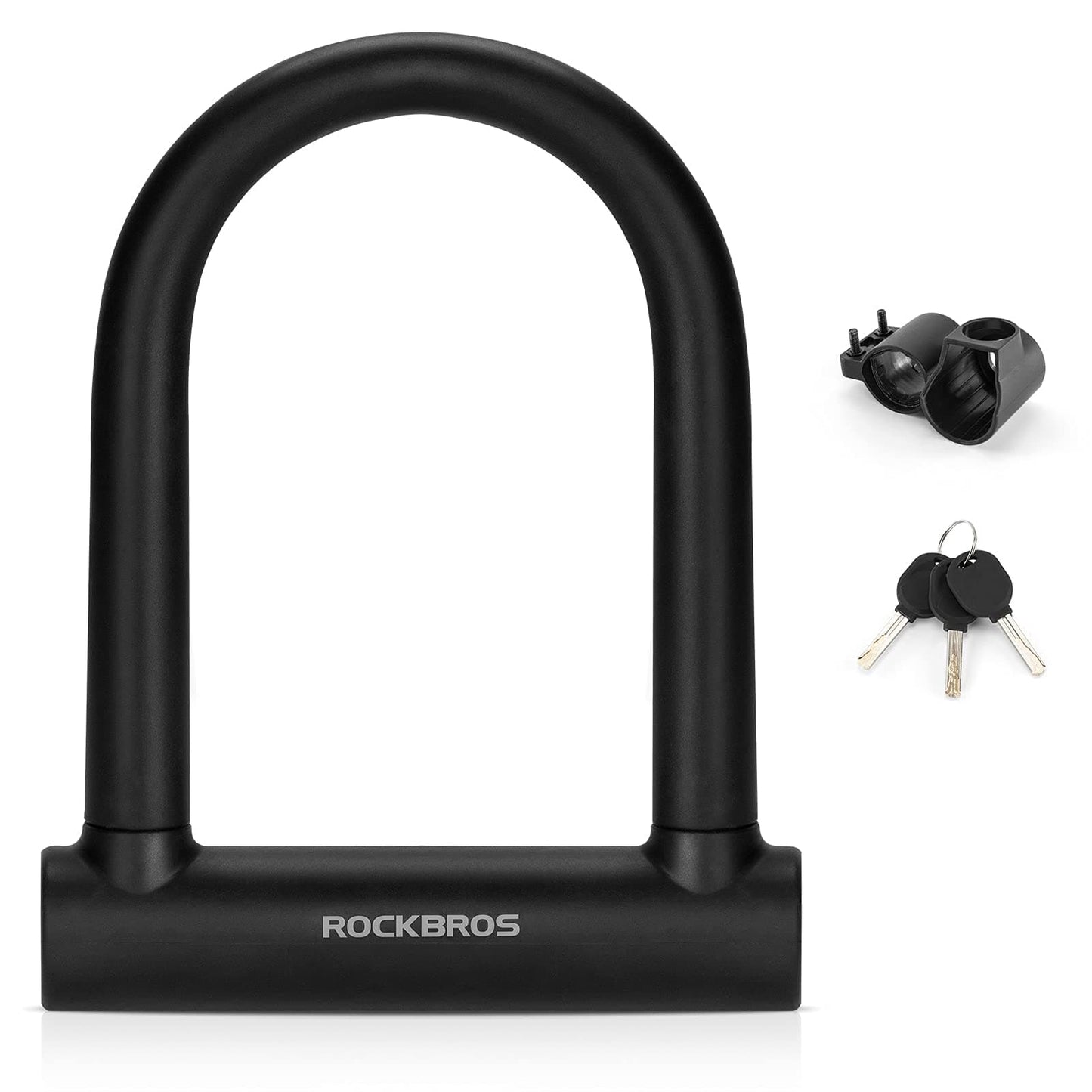 Fahrrad Bügelschloss für Fahrräder & Motorräder aus legiertem ROCKBROS
