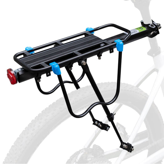 Fahrrad Gepäckträger mit Reflektor und Schnellspanner 24-29 Zoll ROCKBROS