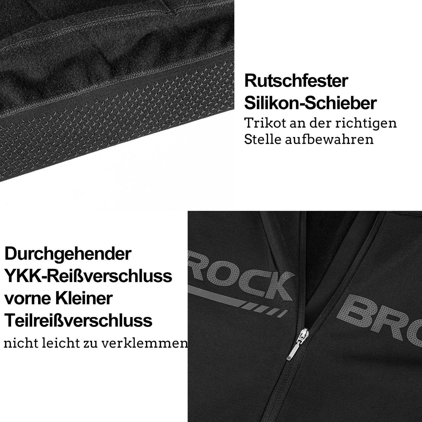 Winter Fahrrad Hose Winddichte Fahrradbekleidung Sportlich ROCKBROS
