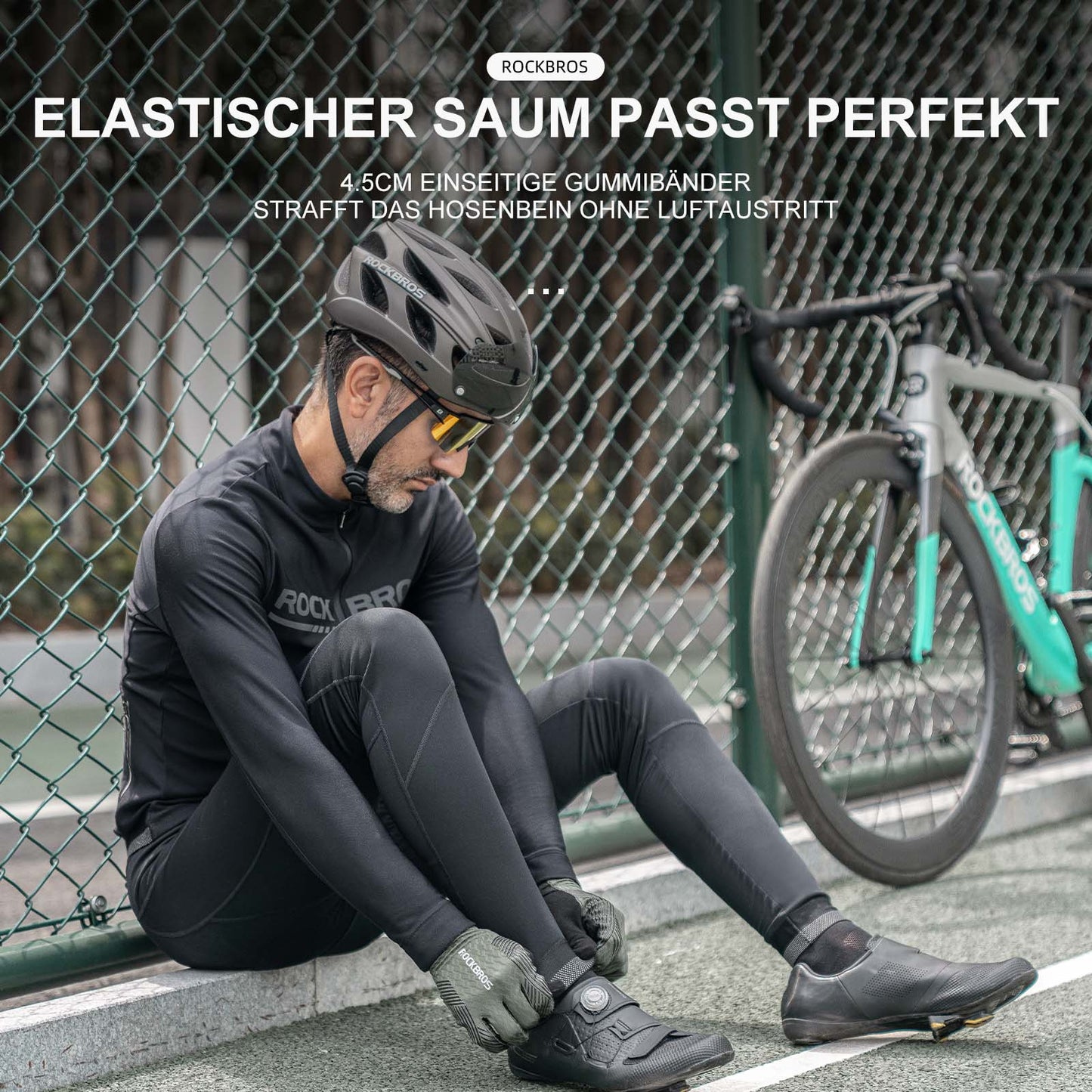 Winter Fahrrad Jacke Winddichte Fahrradbekleidung Sportlich ROCKBROS