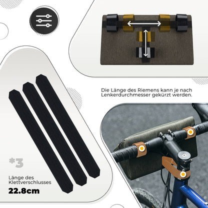 Fahrrad Lenkertasche Fahrradtasche Fahrradkorb 6 Farbe ca. 1.3L ROCKBROS
