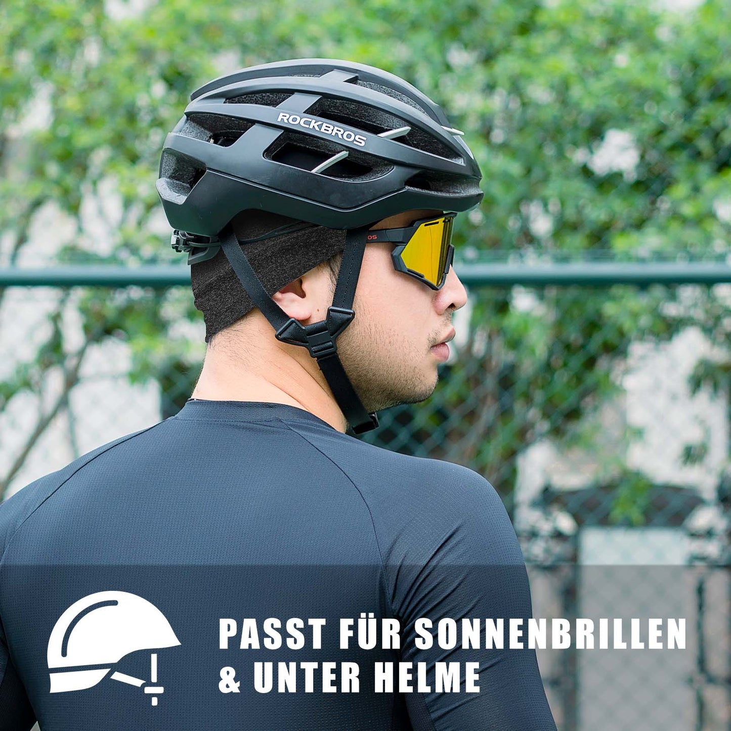 Sommer Fahrrad Mütze UV Schutz Laufmütze Herren 50-64CM ROCKBROS