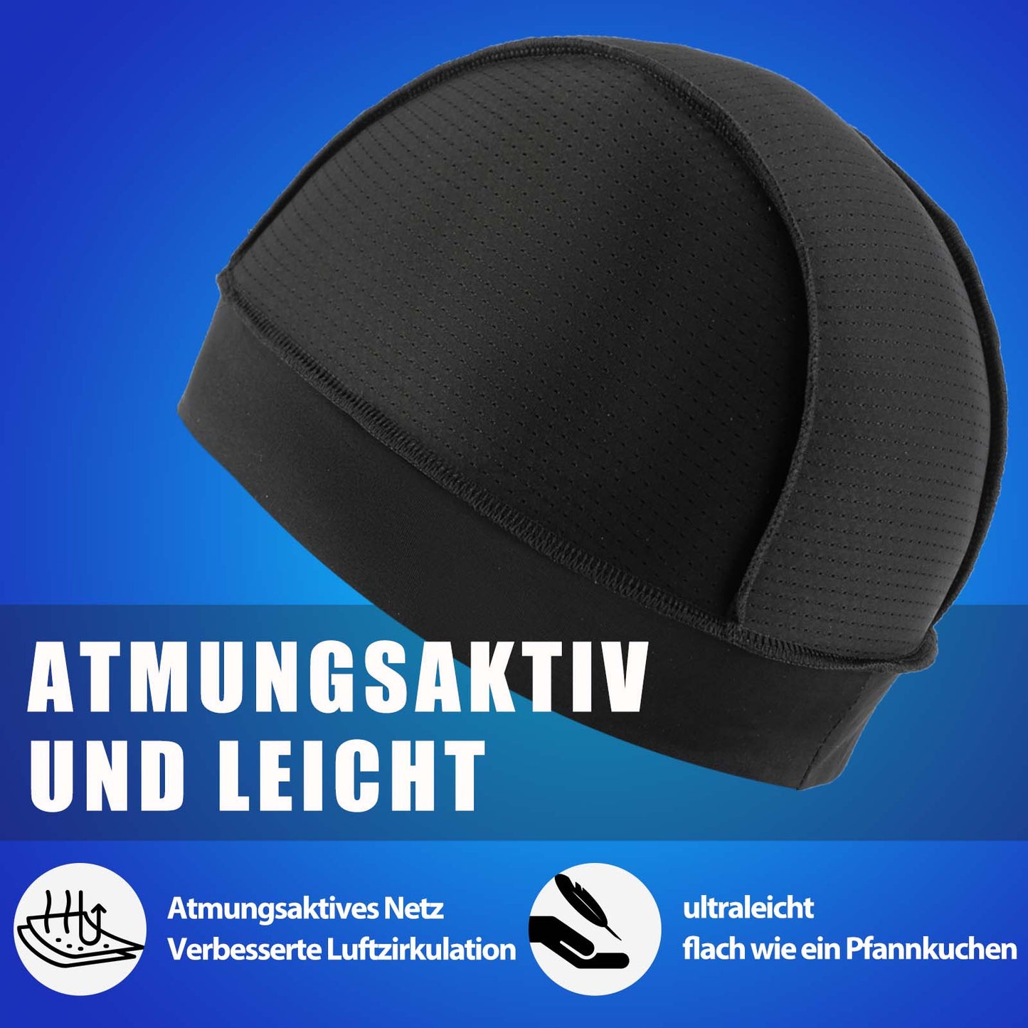 Sommer Fahrrad Mütze UV Schutz Laufmütze Herren 50-64CM ROCKBROS