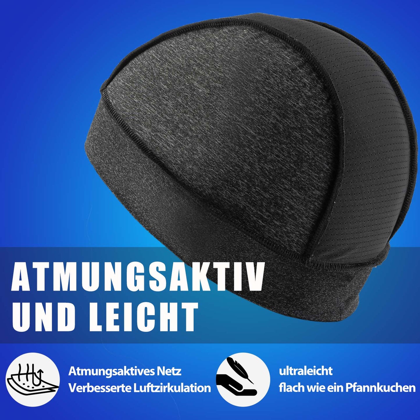 Sommer Fahrrad Mütze UV Schutz Laufmütze Herren 50-64CM ROCKBROS