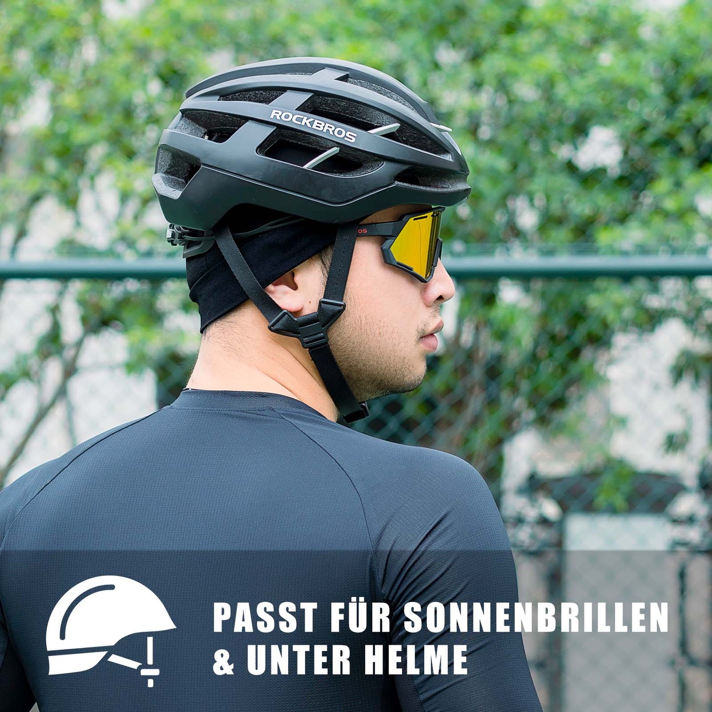 Sommer Fahrrad Mütze UV Schutz Laufmütze Herren 50-64CM ROCKBROS
