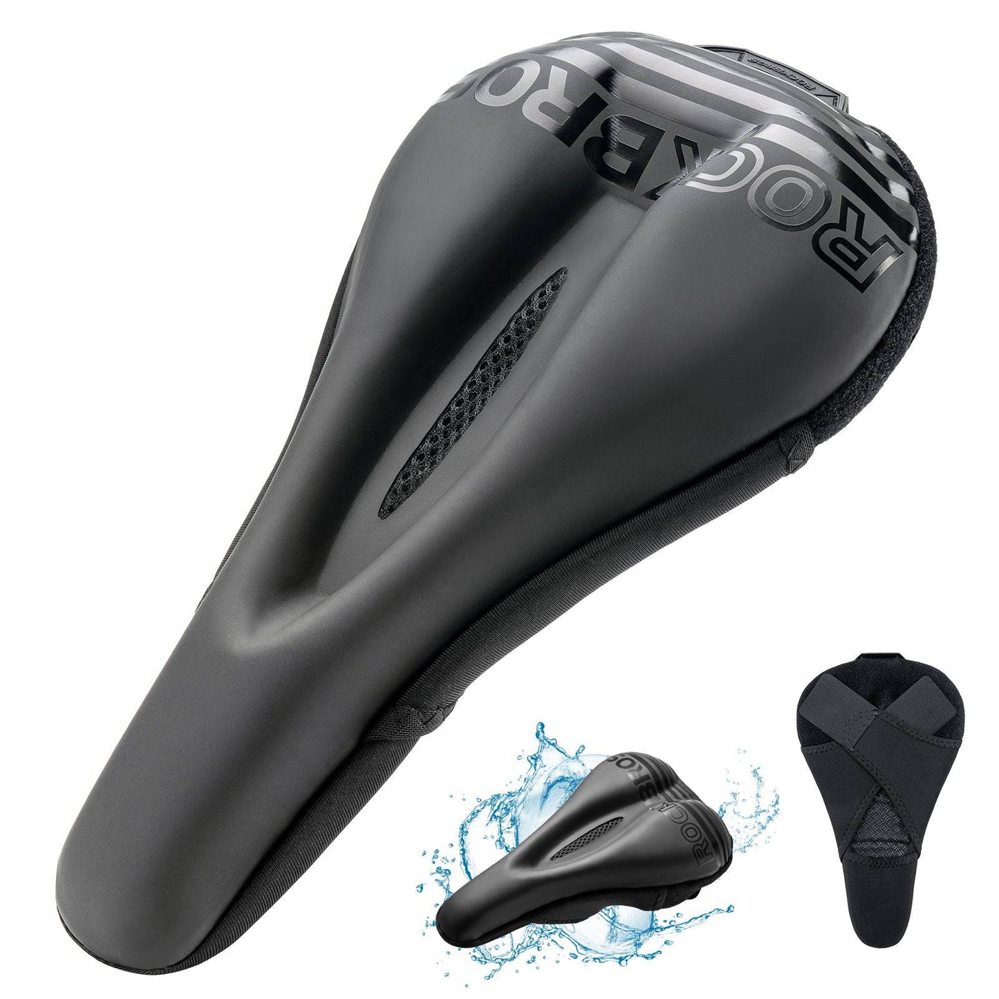Fahrrad Sattelbezug Gel Gepolsterter Weicher Fahrradsitz Bezug ROCKBROS